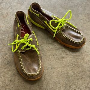 NEW TWISTED X WOMEN'S NEON DRIVING MOCCASINS